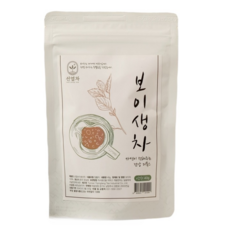 마음정원 선엽차 중국 운남성 유기농 수제 보이차 잎차 생차, 40g, 1세트, 1개입