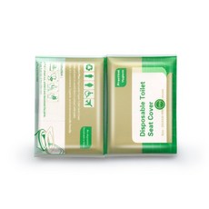 Comfort Plus 一次性馬桶墊, 1個, 馬桶坐墊紙(一包10入)