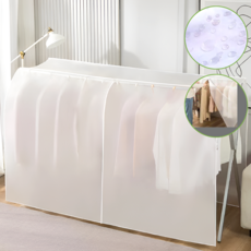 오너백 먼지차단 의류보관 행거커버, 1세트, 2개입