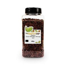 바이 홀 푸드 유기농 카카오 닙스 생 (저장 용기) 480g Buy Whole Foods Organic Cacao Nibs Raw (Storage Jar) 480g, 1개