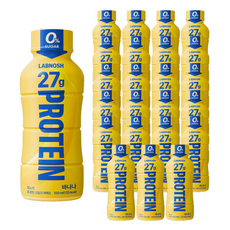 랩노쉬 프로틴 드링크 퍼펙트 바나나 (입), 24개, 350ml