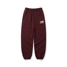 코드그라피 CGP 아치 로고 트레이닝 팬츠_버건디 259989