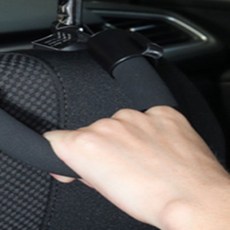 혜와영 차량 뒷좌석 안전손잡이 노인안전손잡이, 블랙, 1개