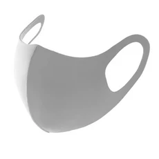 2/4/6Pcs 패션 마스크 얼음 실크 Earloop 입 방수 성인 빨 수있는 재사용 가능한 호흡기, 02 Gray 2pcs