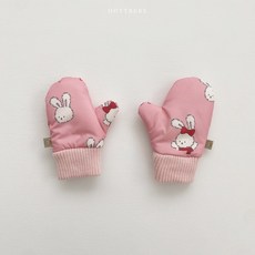오뜨베베 유아 겨울 기모 스키장갑 FREE (12개월~7세) 아동 방한장갑 귀여운 패턴