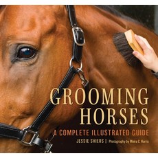 (영문도서) Grooming Horses: A Complete Illustrated Guide Paperback, Eclipse Press, English, 9781493088461