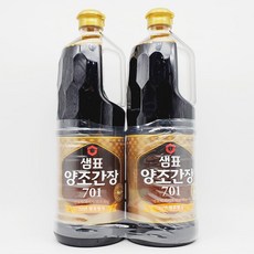 샘표 양조간장 701 1.7L 2개