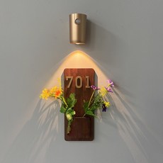 무타공 충전식 센서등 핀조명 인테리어 무선 충전 간접조명, 매트블랙