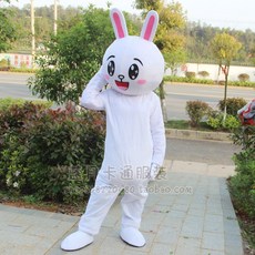 동물탈 오리탈 분장 인형 판촉 B타입 행사용 라지 파티, 단일 사이즈, 토끼