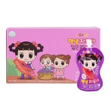 자임 안녕자두야 포도주스 100ml x 10입, 10개