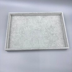 冰花絨首飾托盤 飾品展示道具, 冰花空盤,35*24*3