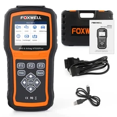 폭스웰 NT630 플러스 ABS 블리딩 SRS 리셋 OBD2 코드 리더 OBD 진단 스캐너 양방향 제어 자동차 도구, 02 WHITE, 01 CHINA