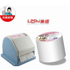L2Shi 樂適 嬰兒乾濕兩用巾布, 1個, 藍色拉拉盒(內含1補充卷)
