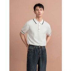 2026男士夏季POLO衫 短袖冰絲針織Polo衫 休閒百搭運動上衣