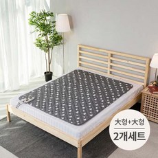 아트박스/위드마켓 [온돌마루] 무자계 안심 전기요(大)+(大) 2개 세트, 단일사이즈