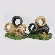 어항용품 수조 술통장식 색상랜덤 꾸미기 가성비, W54D488_ONE_COLOR／FREE, W54D488_ONE_COLOR／FREE, 상세설명 참조