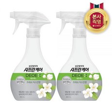 샤프란케어 데오엑스 프레쉬자스민향 500ml X 2개, 프레쉬자스민