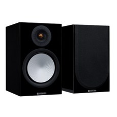 Monitor Audio Silver 100 7G 書架型喇叭 (提供5色選擇), 亮黑色