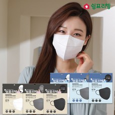 쉼표리빙 2D 마스크 대형 KF94, 1개입, 40개, 화이트