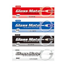 지구화학 글라스메이트 같은색 색연필 12입 종이말이, 검정, 검정