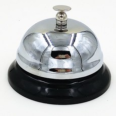 德國心臟病全套桌遊卡牌，成人兒童益智休閒聚會玩具，快速反應鈴鐺遊戲, 配件鐵頭鈴鐺一個(德國心臟病專用), 1個