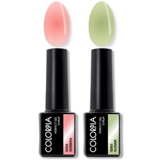 칼라피아 원스텝 퍼펙트젤 시럽 젤네일 세트, 1세트, 08. 거베라+클로버