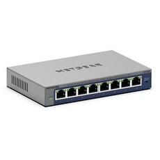정규품 넷기어 NETGEAR 스위칭 허브 8포트 1G 금속 케이스 VLAN QoS 조용한