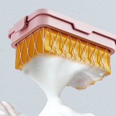 비누홀더 비누걸이 세안 비누 거품망 비누망 트레이 jme*475Gd, 상세페이지 참조, 1개