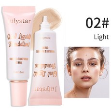 Julystar Glow Liquid Foundation 提亮自然持久粉底液, 1個, 銷售，購買等同默認公司免責申明）,15ml