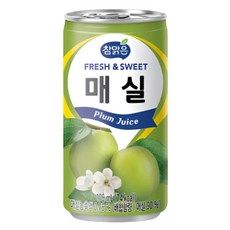 참맑은 매실 음료 업소용, 90개, 175ml