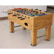 星爾沃 8桿桌上足球機 遊戲臺 娛樂玩具, 1個, 木紋空心鋼管+塑膠軸承