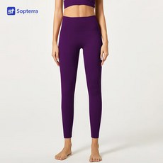 [Sopterra]여성 하이웨스트 레깅스 요가복 필라테스복 고탄력 헬스 레깅스