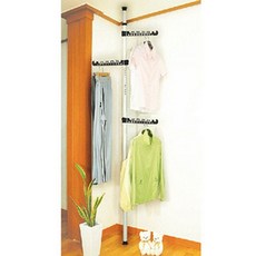 고정식 행거 (1단) 옷걸이 옷장 옷정리 고정행거, 본상품선택