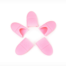 해피J보따리 젤네일 제거도구 실리콘 클립 5P, 핑크, 1세트