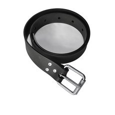 프리 다이빙 벨트 실리콘 액세서리 1.3M 조정 가능한 퀵 릴리스 리드, 검정