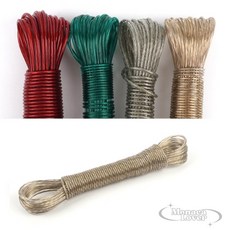 햇살가득 코팅 빨래줄 6M/10M 빨래줄 와이어로프 다용도줄 휴대용빨래줄 캠핑빨래줄, 10M, 10M