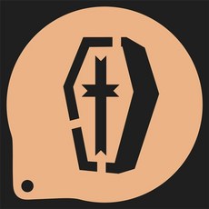 베이킹몰드 라떼아트 슈가파우더 3개 장식 세트 도안 할로윈, 레몬 옐로우 사이즈 20 3인치