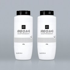 가성비가브랜드다 톡톡톡 뿌리는 과탄산소다 표백제, 450g, 2개