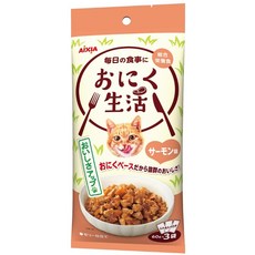AIXIA 愛喜雅 貓主食軟包 妙喵濃厚主食軟包 肉生活主食餐包 貓餐包, 1個