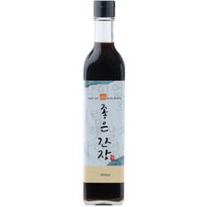 좋은마을 좋은간장 두레생협 국간장 전통 발효 국산콩 유리병 무첨가, 1개, 500ml