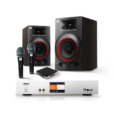 NANO K4卡拉ok歡唱套裝組合 贈美華卡拉吧1年份-(#家庭卡拉ok#卡拉ok#無線麥克風#點唱機#K歌機), K4