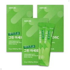데이즈온 그린 아세로라C, 3박스, 14포