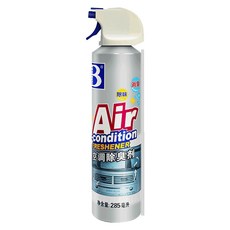 汽車空調清潔劑 冷氣除臭清洗劑 車內空調除臭 冷氣除味劑 冷氣清潔噴霧 汽車空調養護 空調系統清淨劑, 285ml, 1個