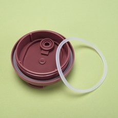 吸管杯防水條 雙飲杯蓋矽膠防水圈 一代二代吸管杯通用配件, 1個, 二代雙飲杯防水圈 710/830通用