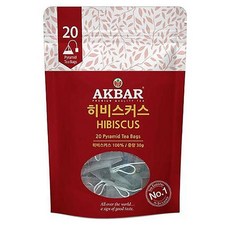 (아크바) 히비스커스 허브차 삼각20티백 하이비스커스 Hibiscus