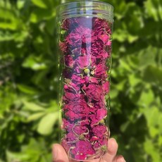 Yuxiangxiang 3A 저렴한 팩 250g 장미차 말린 장미 핑인 장미 왕관 차 큰 꽃, 3A 중형 플라스틱 병3병 90g (약 210, 1개, 1개