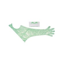 인공수정장갑 어깨보호 수의사 직검 수정 출산용 위생비닐장갑(120cm 50입), 1박스