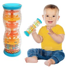 할릴릿 트위스트 쉐이커 악기구슬놀이 장난감, 1개