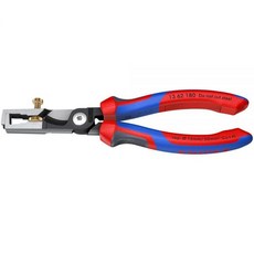 크니펙스 Tools 13 62 180 StriX 절연 스트리퍼 케이블 가위 커팅 플라이어 182cm 725인치 668116, 크니펙스 KNIPEX Tools 13 62 180 St