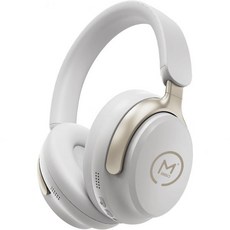 모피어스 360 어스파이어 ANC 무선 노이즈 캔슬링 헤드폰 화이트 오버이어 블루투스 헤드셋 HP8100ANC